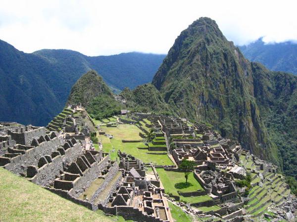 Vue du Macchu Picchu