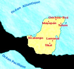 Carte Empire Maya_1519