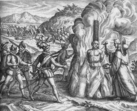 La mort d'Atahualpa