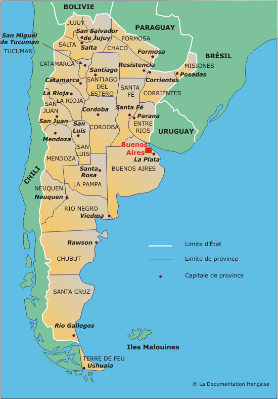 Carte Argentine